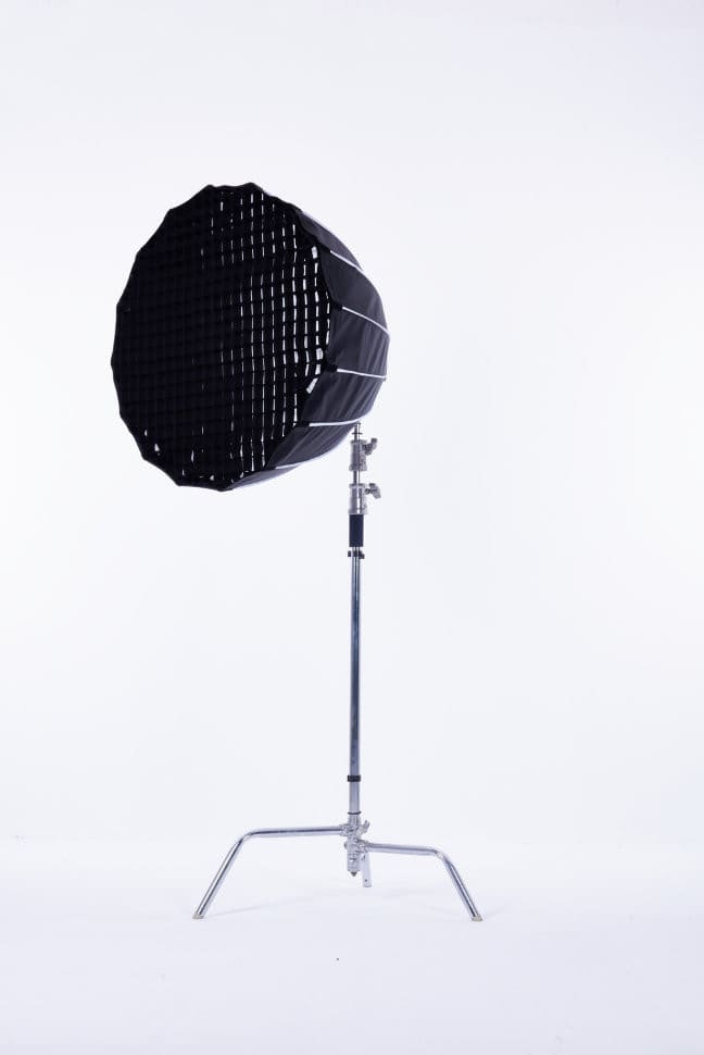 Softbox Tolifo Deep 120cm thao tác nhanh kèm lưới tổ ong