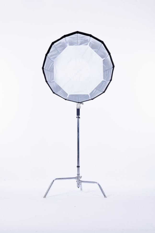 Softbox Tolifo Deep 120cm thao tác nhanh kèm lưới tổ ong