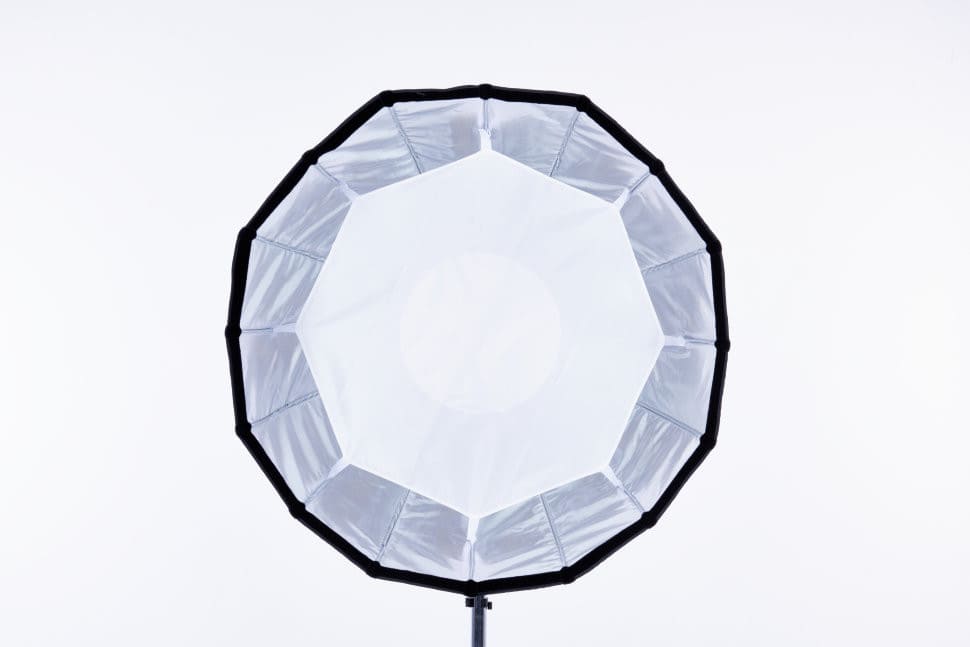 Softbox Tolifo Deep 120cm thao tác nhanh kèm lưới tổ ong