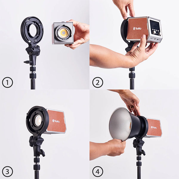 Ngàm chuyển đổi Bowens Tolifo KP3