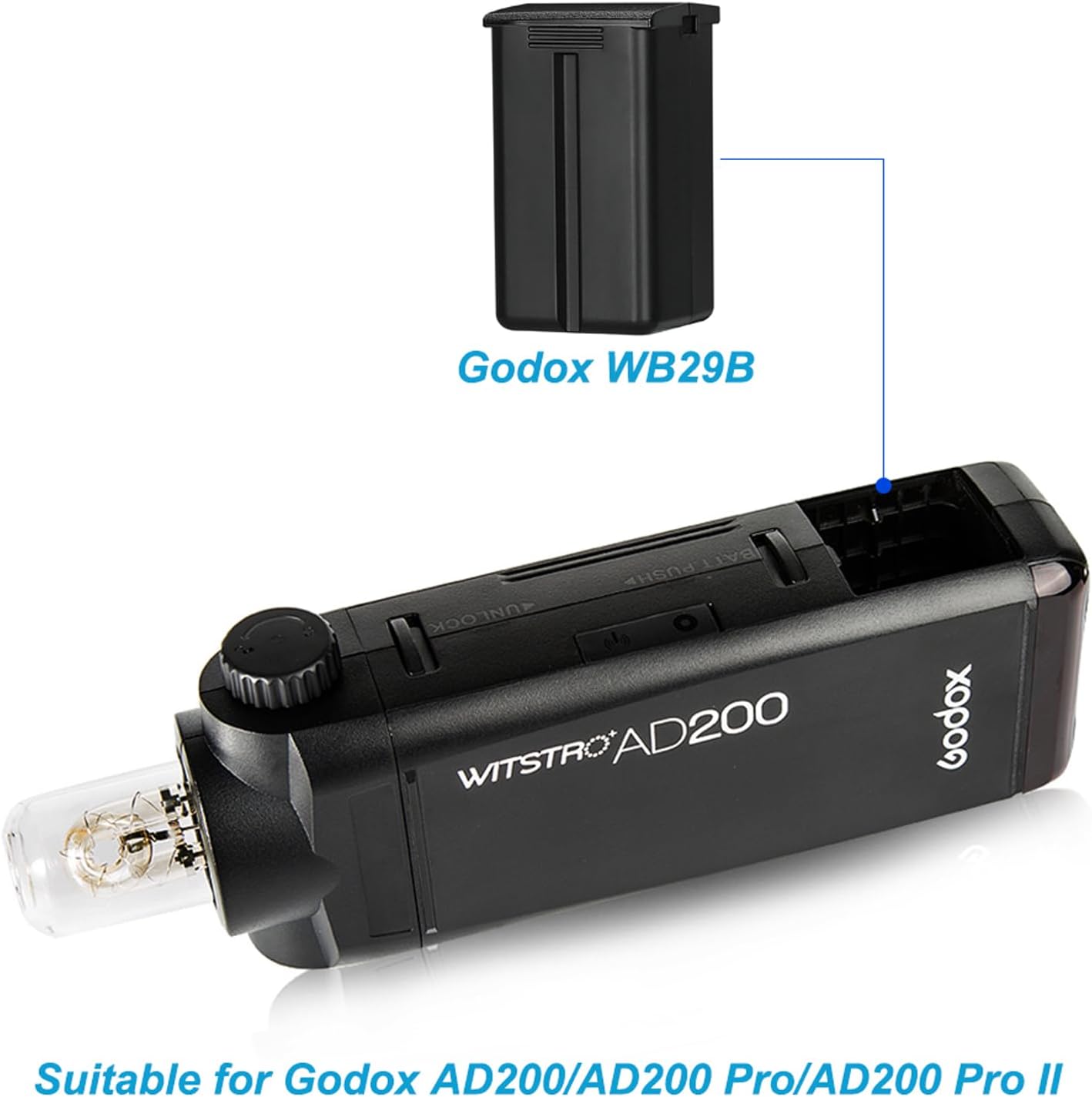 Pin Lithium GODOX WB29B