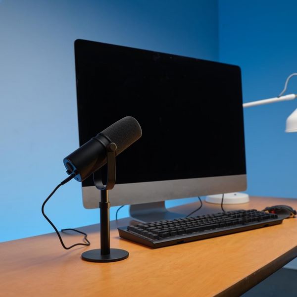 Micro Saramonic MV Pod Thu Âm Chuyên Nghiệp Cho Podcasting, Livestream Và Gaming