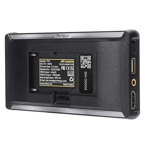 Monitor Portkeys PT6 5.2 inch HDMI - Hàng chính hãng