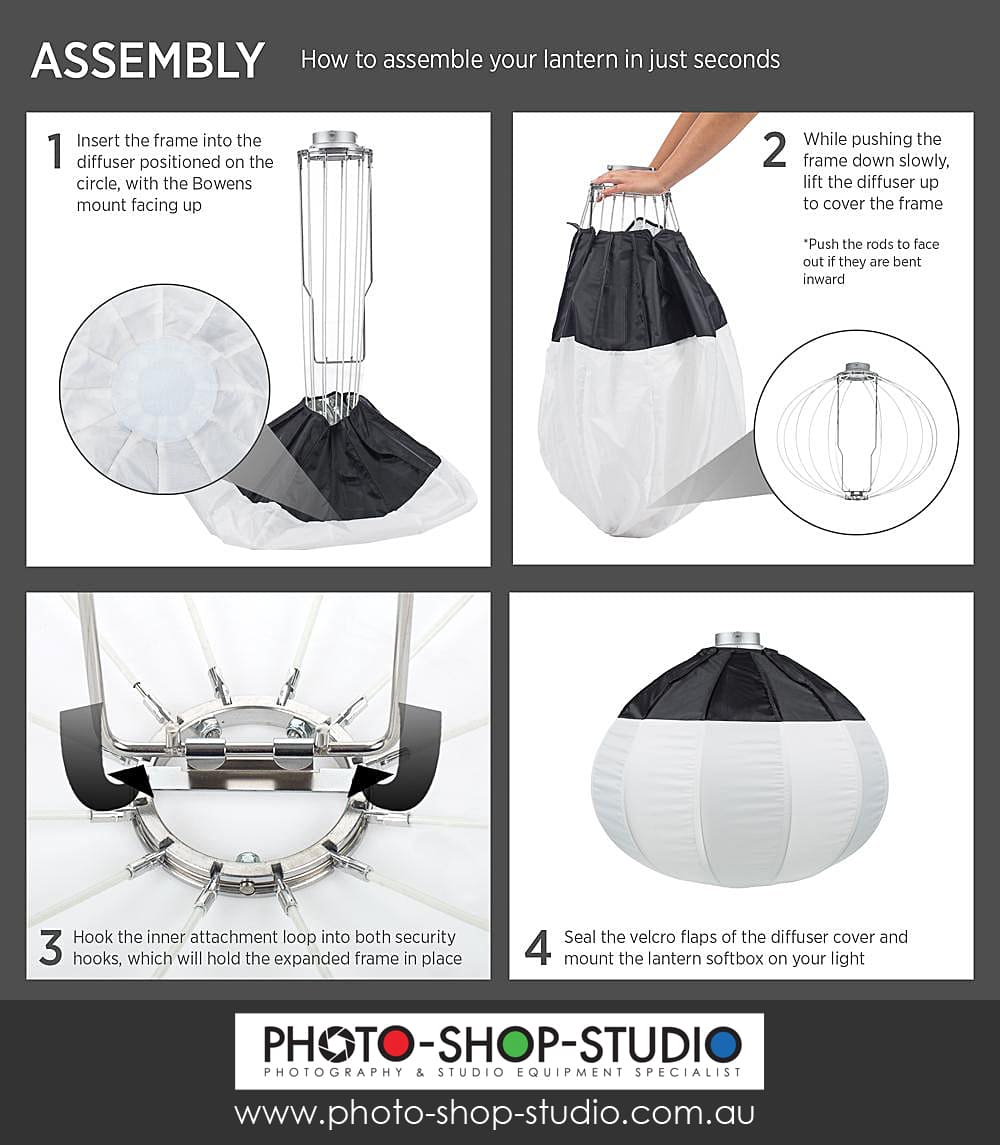 Softbox cầu Jinbei 85cm- hàng chính hãng