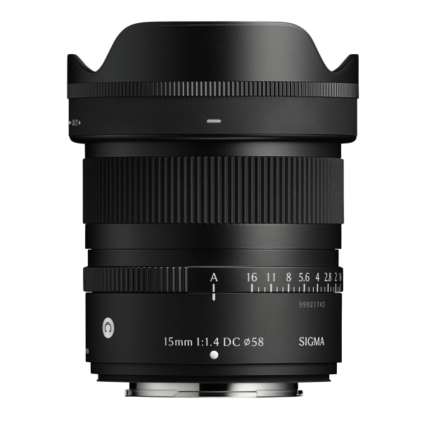 Ống kính Sigma 15mm F1.4 DC Contemporary - Hàng chính hãng