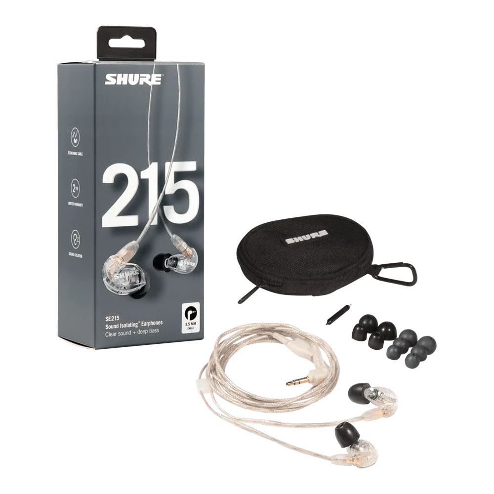 Tai Nghe Kiểm Âm Shure SE215 Professional Sound Isolating Earphones