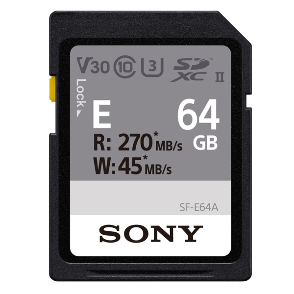 Thẻ nhớ Sony SDXC UHS-II dòng SF-E