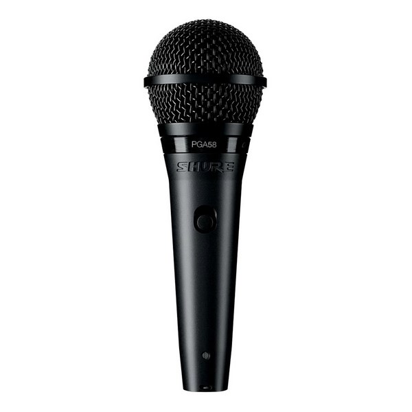 Micro Cầm Tay Shure PGA58 Cardioid Dynamic Vocal Cho Hát Chính, Hát Bè Và Biểu Diễn Sân Khấu