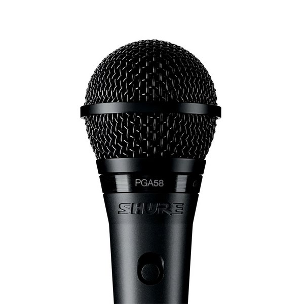 Micro Cầm Tay Shure PGA58 Cardioid Dynamic Vocal Cho Hát Chính, Hát Bè Và Biểu Diễn Sân Khấu