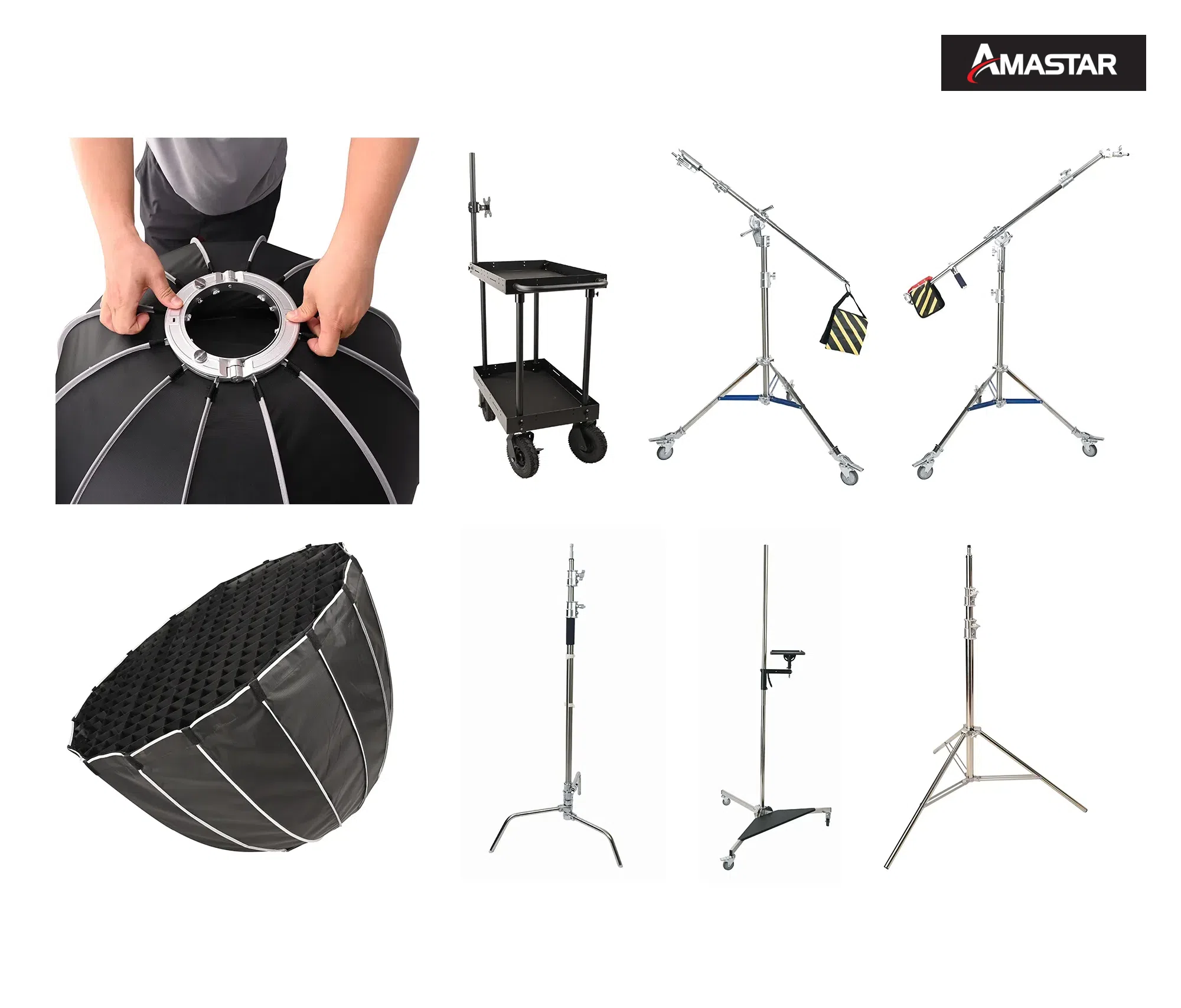 Chân Boom Amastar AT-F750 - Hàng Chính Hãng