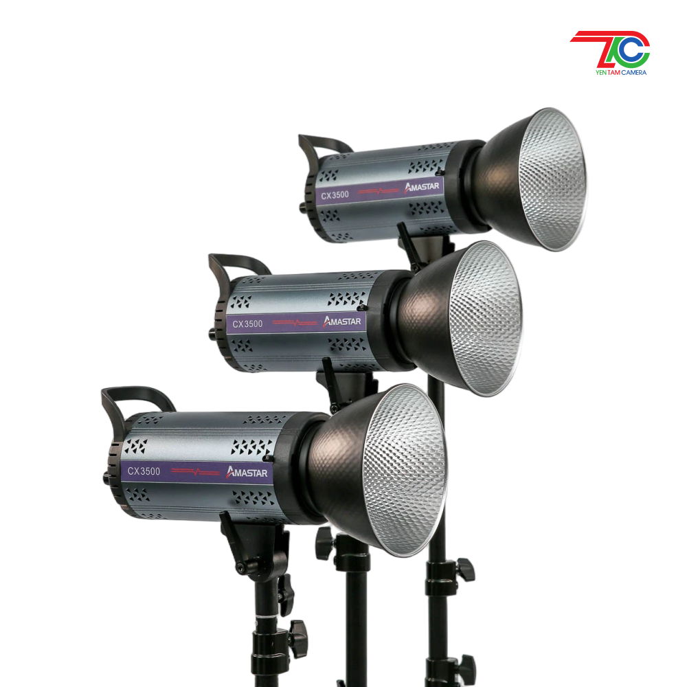 Bộ Kit 3 đèn led Livestream Amastar CX3500 YT013