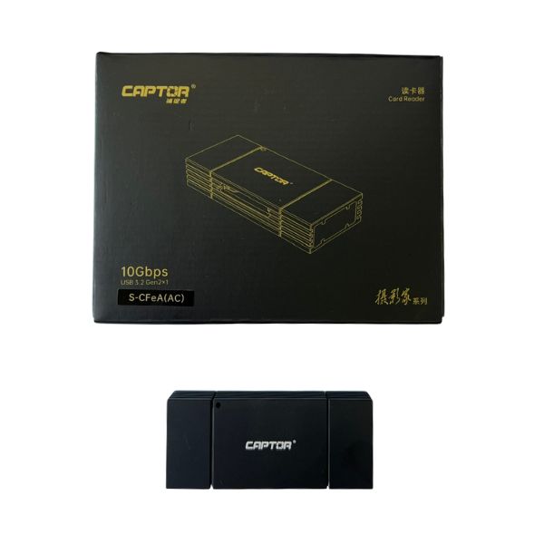 Đầu Đọc Thẻ Nhớ Captor S-CFeA (AC) CFexpress Type-A USB-C/A