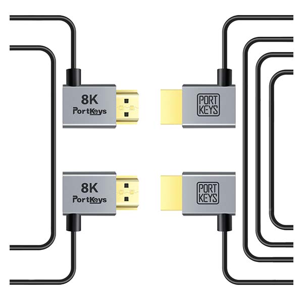 Dây HDMI Portkeys 2.5MM Ultra-Thin - Hàng chính hãng