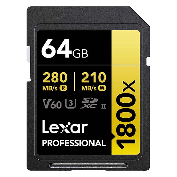 Thẻ Nhớ SDXC Lexar Professional 1800x UHS-II V60 Series