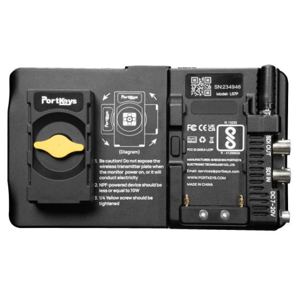 Monitor Portkeys LS7P 7 inch Wireless Control - Hàng chính hãng
