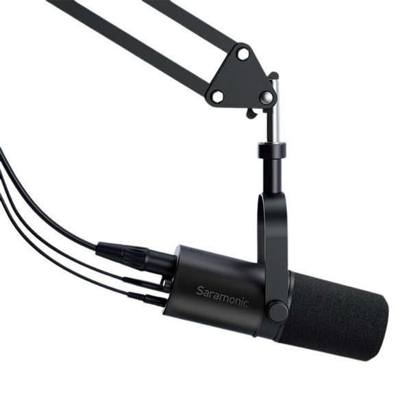 Micro Saramonic MV Pod Thu Âm Chuyên Nghiệp Cho Podcasting, Livestream Và Gaming