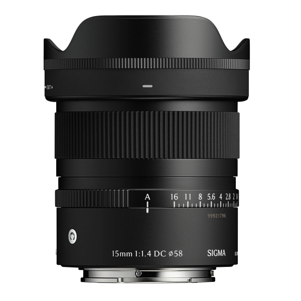 Ống kính Sigma 15mm F1.4 DC Contemporary - Hàng chính hãng