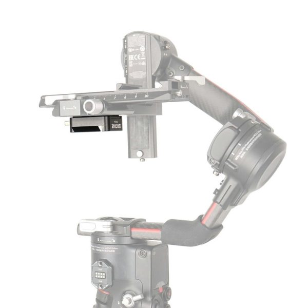Đế Gắn Pin ZGCINE VR-04 mini V mount cho DJI RS2 RS3