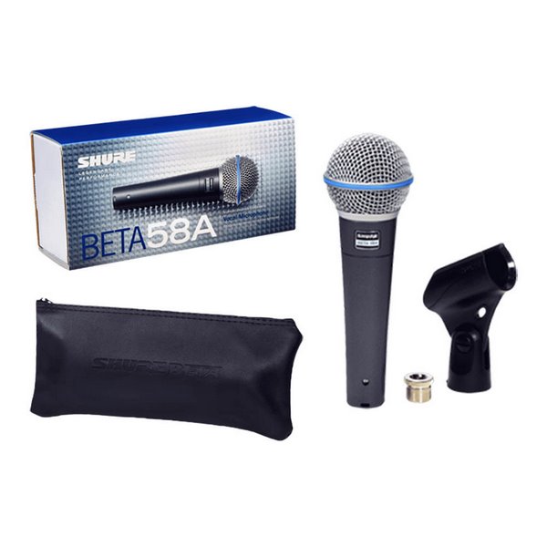 Micro Cầm Tay Shure BETA 58A Vocal Microphone - Hàng chính hãng