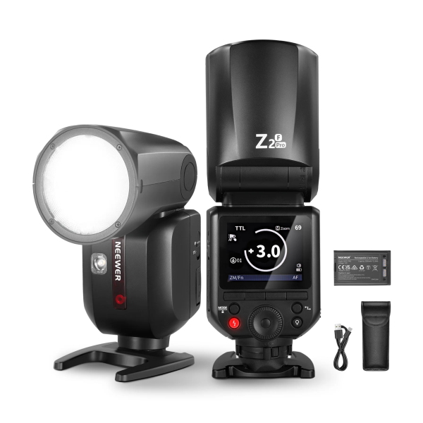 Đèn Flash Neewer Z2 Pro 76Ws TTL for Canon, Sony, Fuji, Nikon