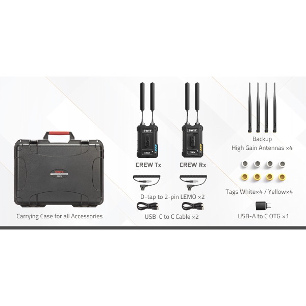 Swit Crew Hệ thống truyền video không dây 3G-SDI HDMI