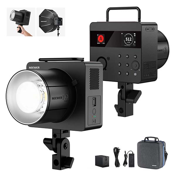 Đèn Flash Neewer Q6 600W TTL for Canon, Nikon, Sony, Fujifilm