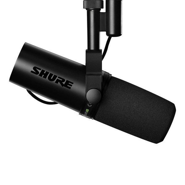 Micro Thu Âm Shure SM7dB Vocal Microphone Tích Hợp Preamp Tự Động Cho Studio Và Podcast Chuyên Nghiệp