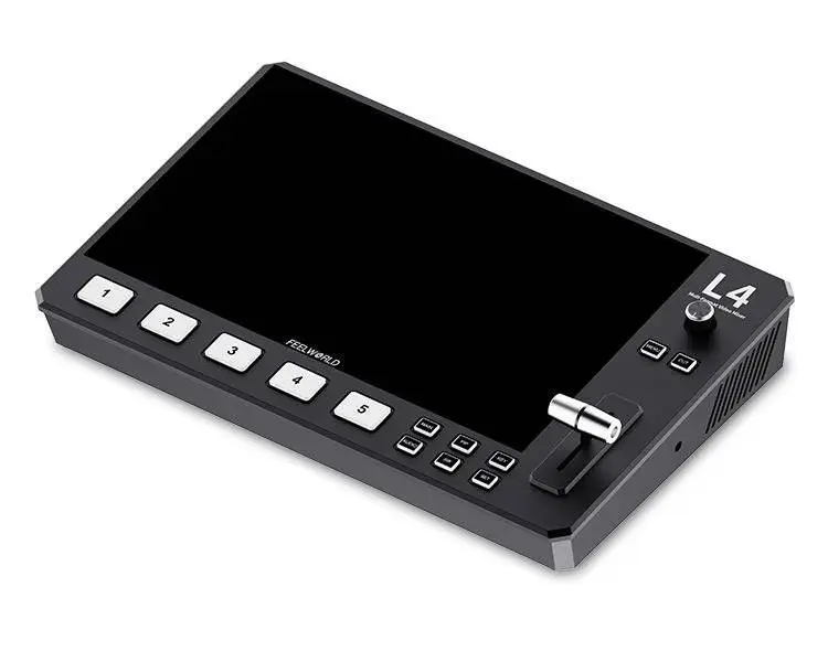 Bàn Trộn Feelworld L4 - Livestream Dễ Dàng - Màn Hình Cảm Ứng 10.1“