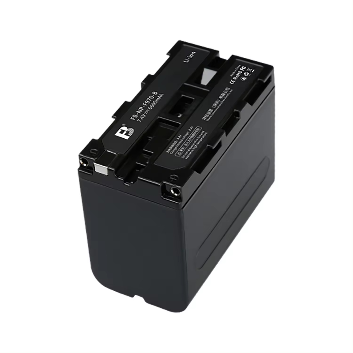 Pin FB NP-F970-B dung lượng lớn 6600 mAh sử dụng cho Máy quay Đèn led Monitor