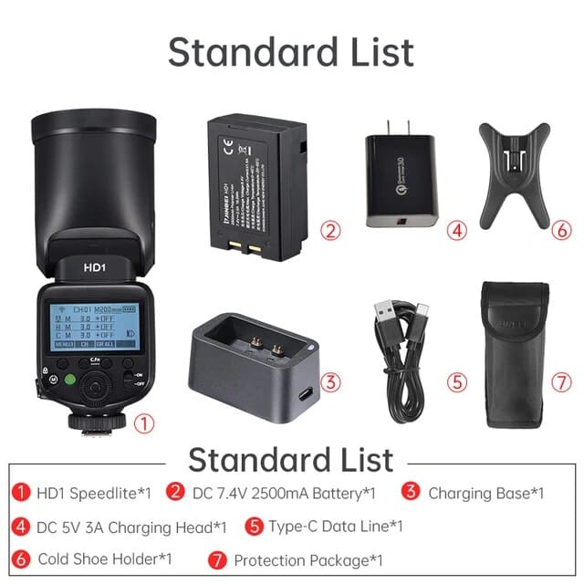 Đèn flash Jinbei HD-1 - Hàng chính hãng