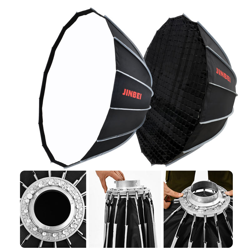 Softbox Jinbei Deep KE 120 Thao tác nhanh