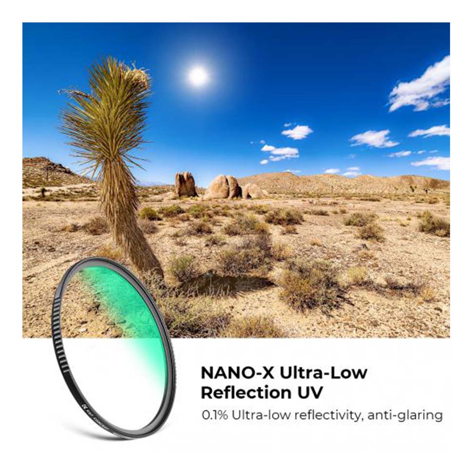Kính lọc K&F Concept Nano-X Filter Ultra-low Reflection UV 77mm