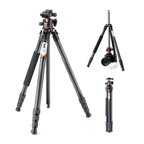 Chân máy ảnh K&F Concept A254C4+BH-35L Carbon KF09.098