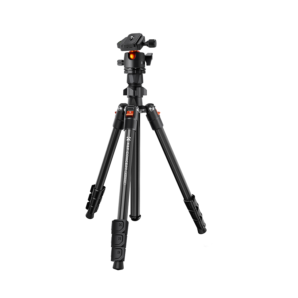 Chân máy ảnh K&F Concept K234A0+ BH-28L + phone holder
