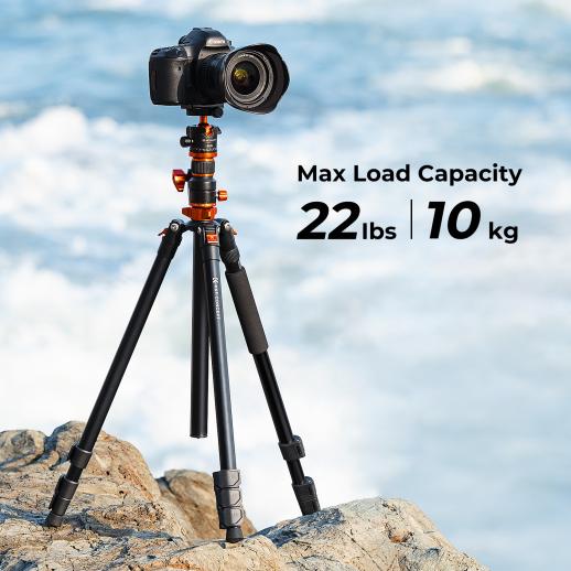 Chân máy ảnh K&F Concept T254A7+BH-28L 10Kg (KF09.119)