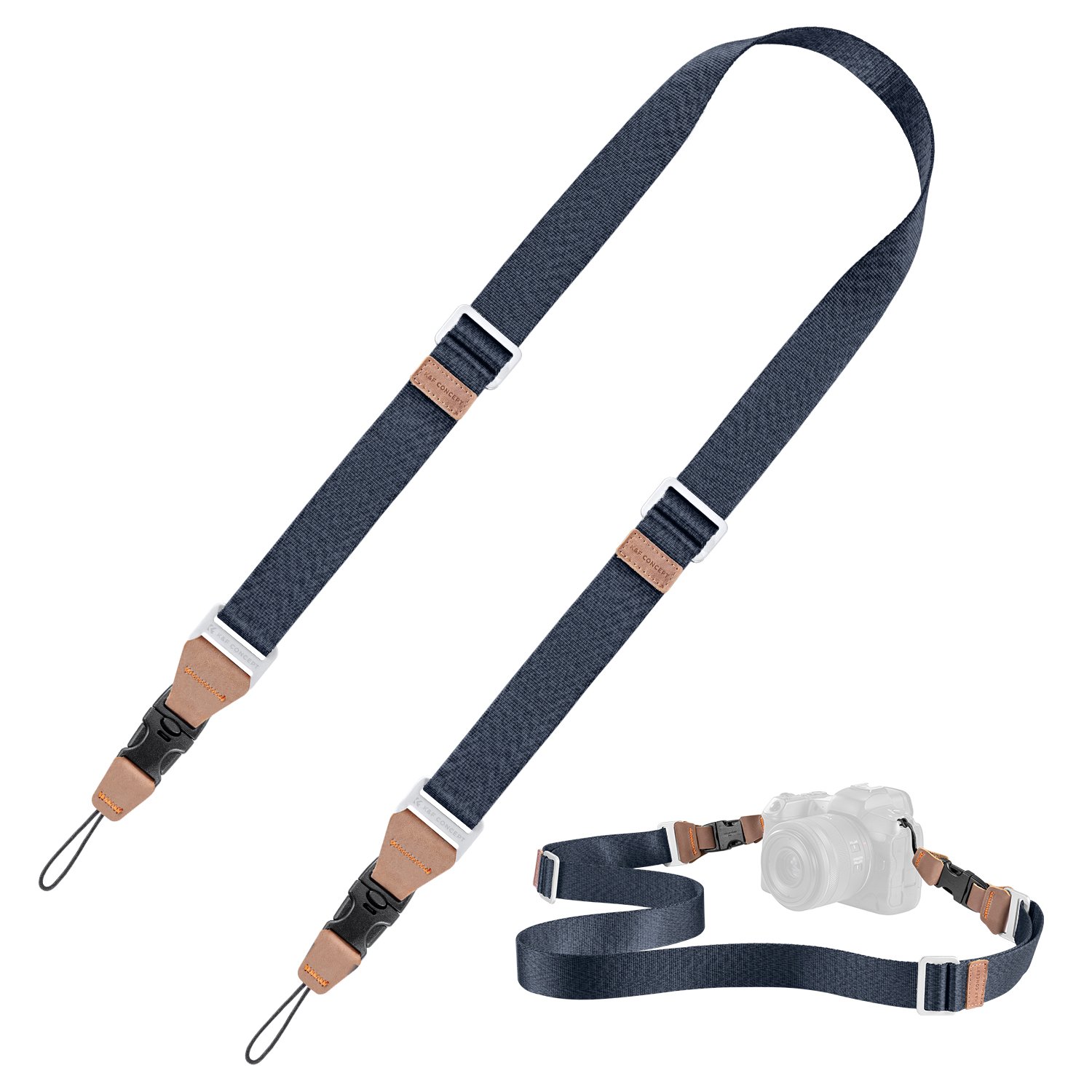 Dây đeo máy ảnh K&F Concept Neck Strap 32mm KF13.115