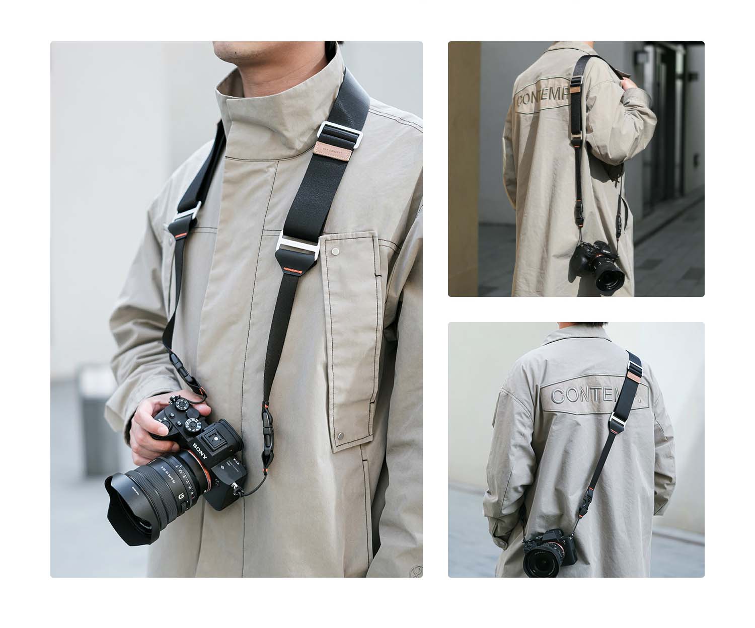 Dây đeo máy ảnh K&F Concept Neck Strap 45mm KF13.132