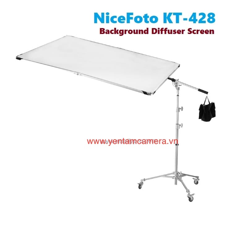 Khung cờ tản Sáng NiceFoto KT-428 kèm chân