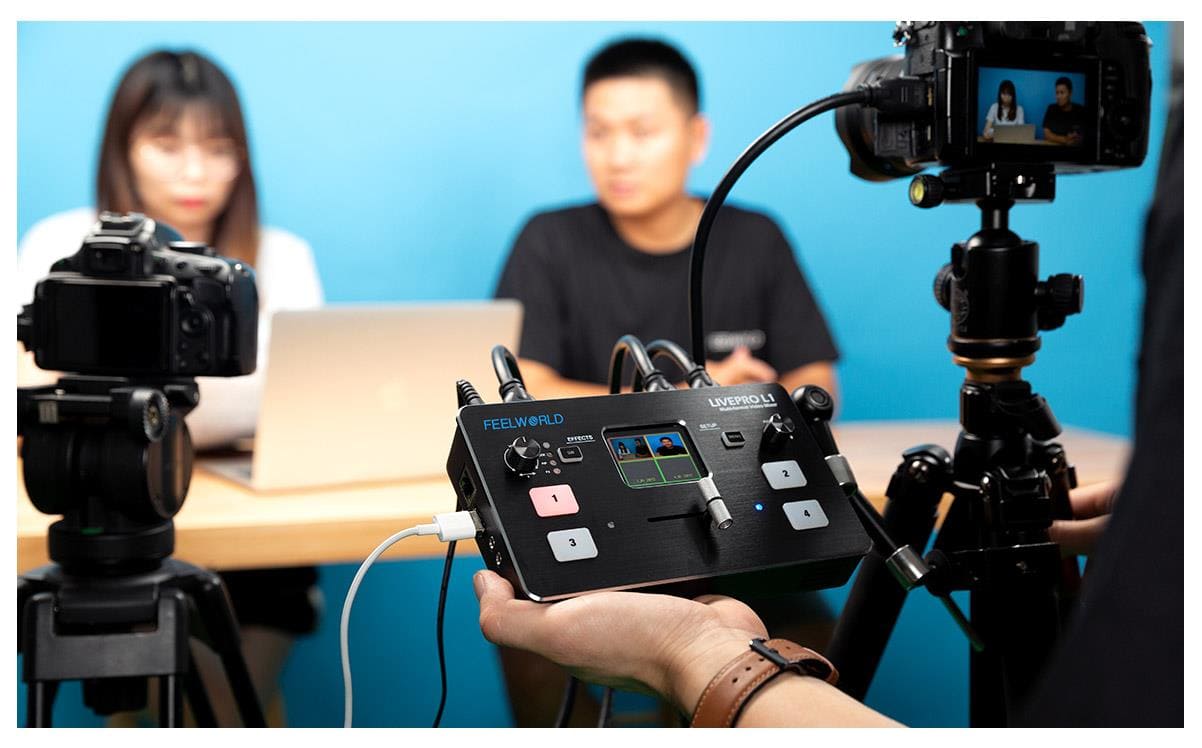 Bàn trộn hình ảnh Feelworld livepro L1 - Hàng chính hãng