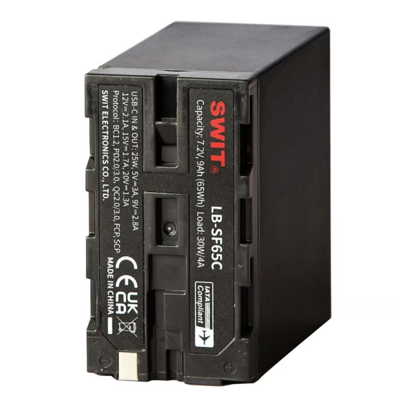 Pin SWIT LB-SF65C 65Wh Li-ion dòng Sony NP-F - Hàng chính hãng