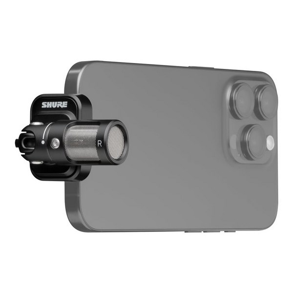 Micro Thu Âm Shure MV88 USB-C Stereo Microphone Cho Điện Thoại Và Máy Tính