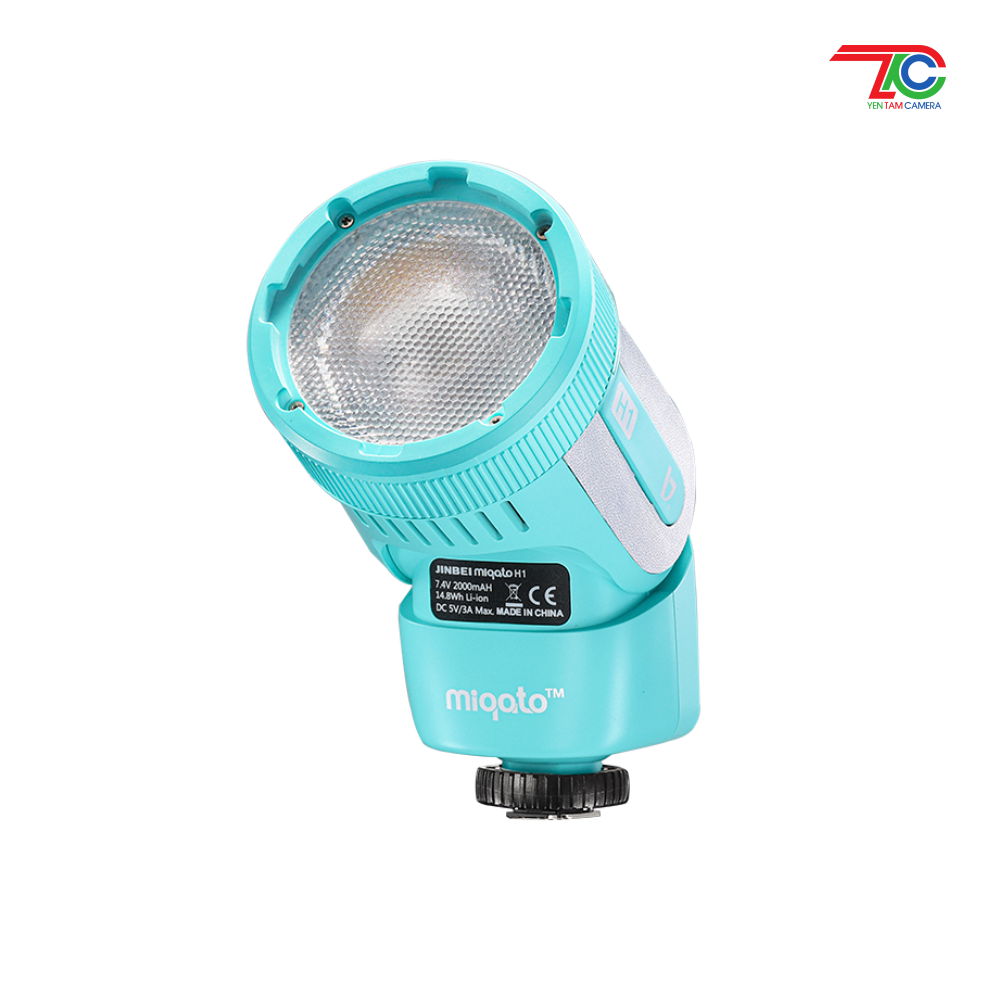 JINBEI Miqato H1 - Đèn Flash LED Video 2in1 for Canon Nikon Fuji Sony