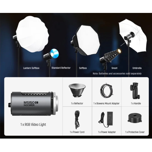 Đèn LED Neewer MS150C RGBWW 150W  - Hàng chính hãng