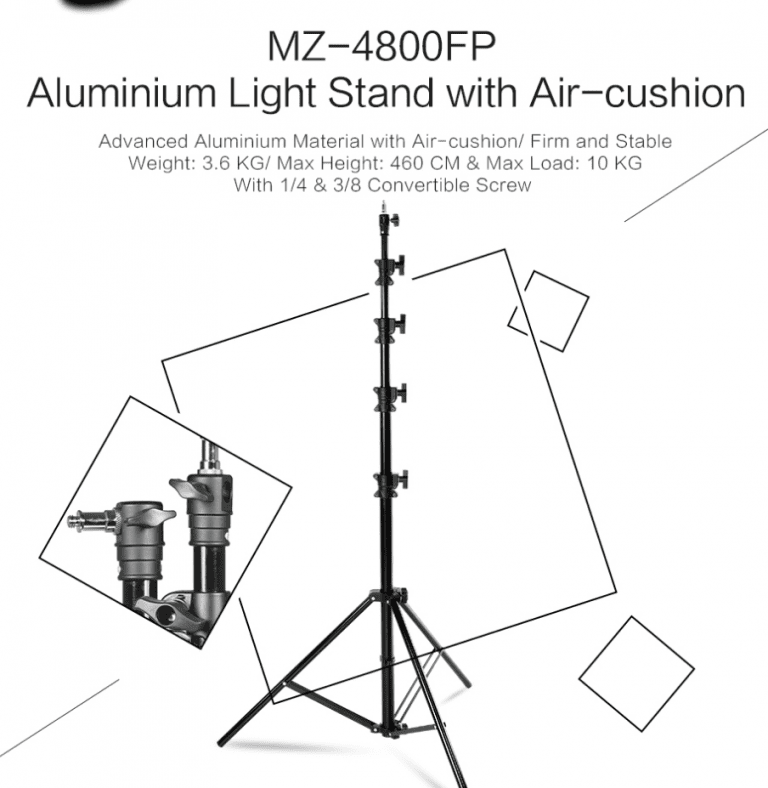 Chân đèn Jinbei MZ-4800 FP  Hàng Chính Hãng