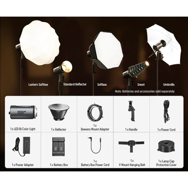Đèn LED Neewer MS150B Bi-Color 130W - Hàng chính hãng