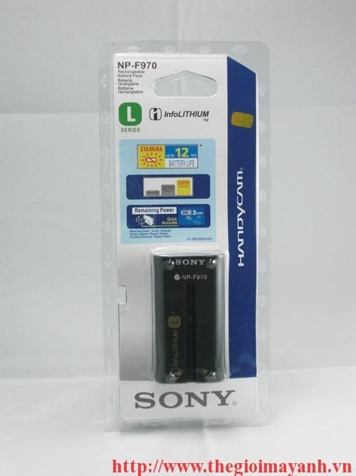 Pin máy quay sony F970