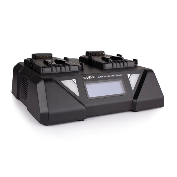Bộ sạc SWIT S-3812S 2 kênh dùng cho pin V-Mount - Hàng chính hãng