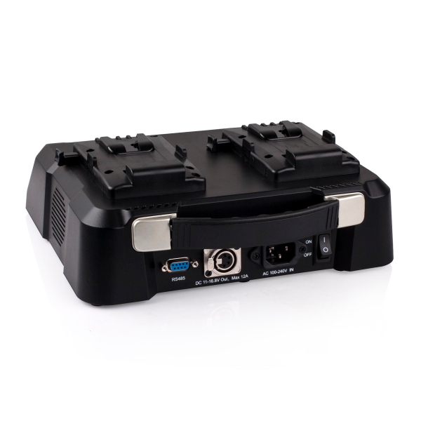 Bộ sạc SWIT S-3812S 2 kênh dùng cho pin V-Mount - Hàng chính hãng