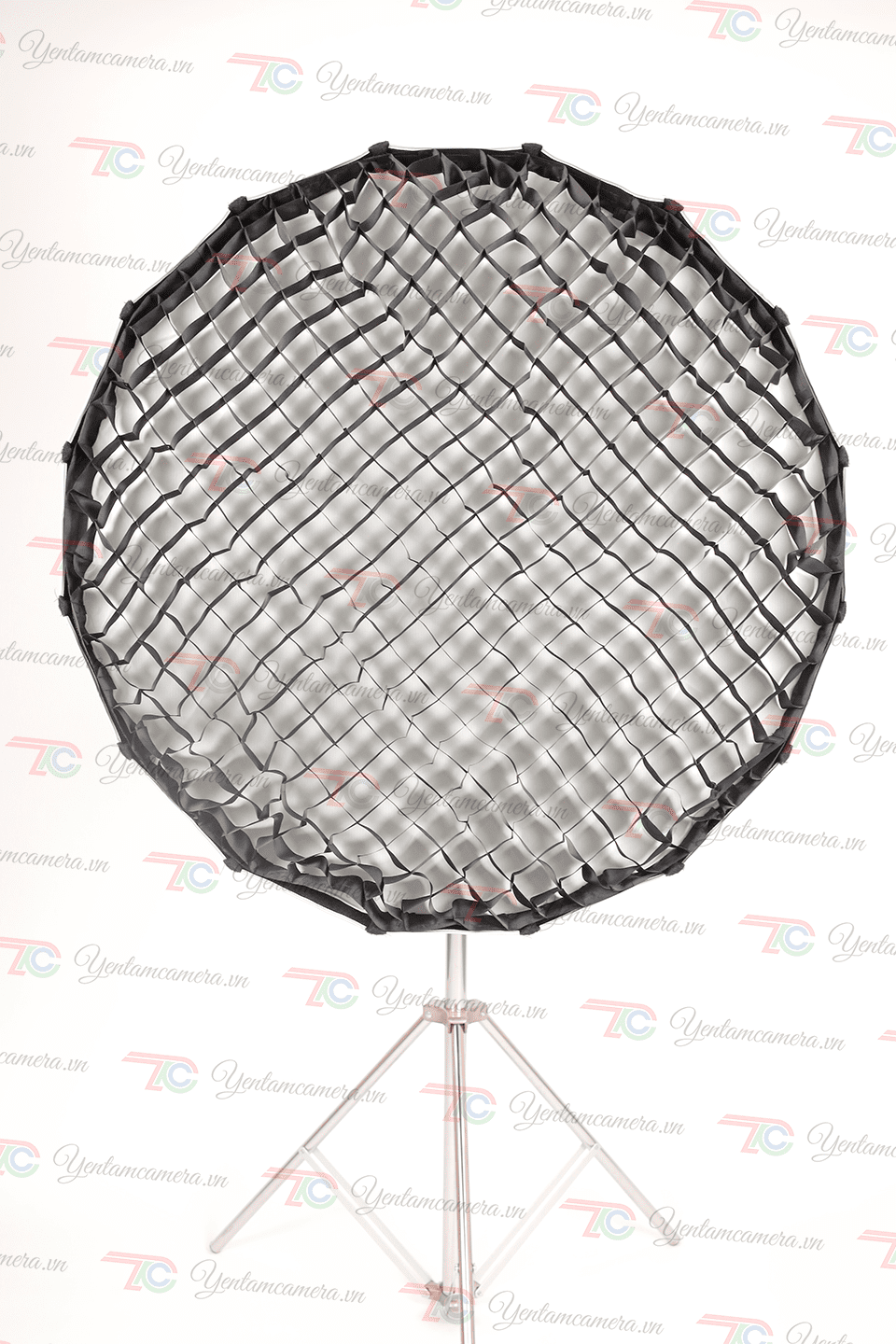 Softbox Tolifo Deep 90cm thao tác nhanh với lưới tổ ong