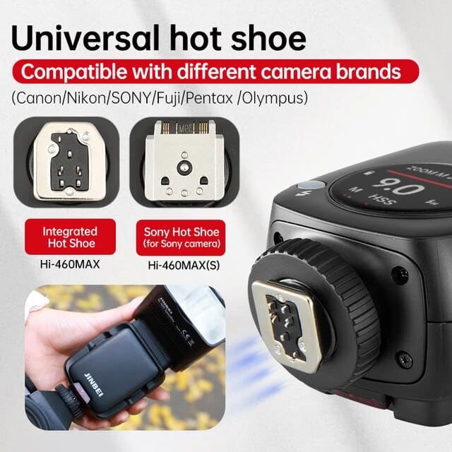 Đèn flash Jinbei Hi-460MAX- Hàng chính hãng